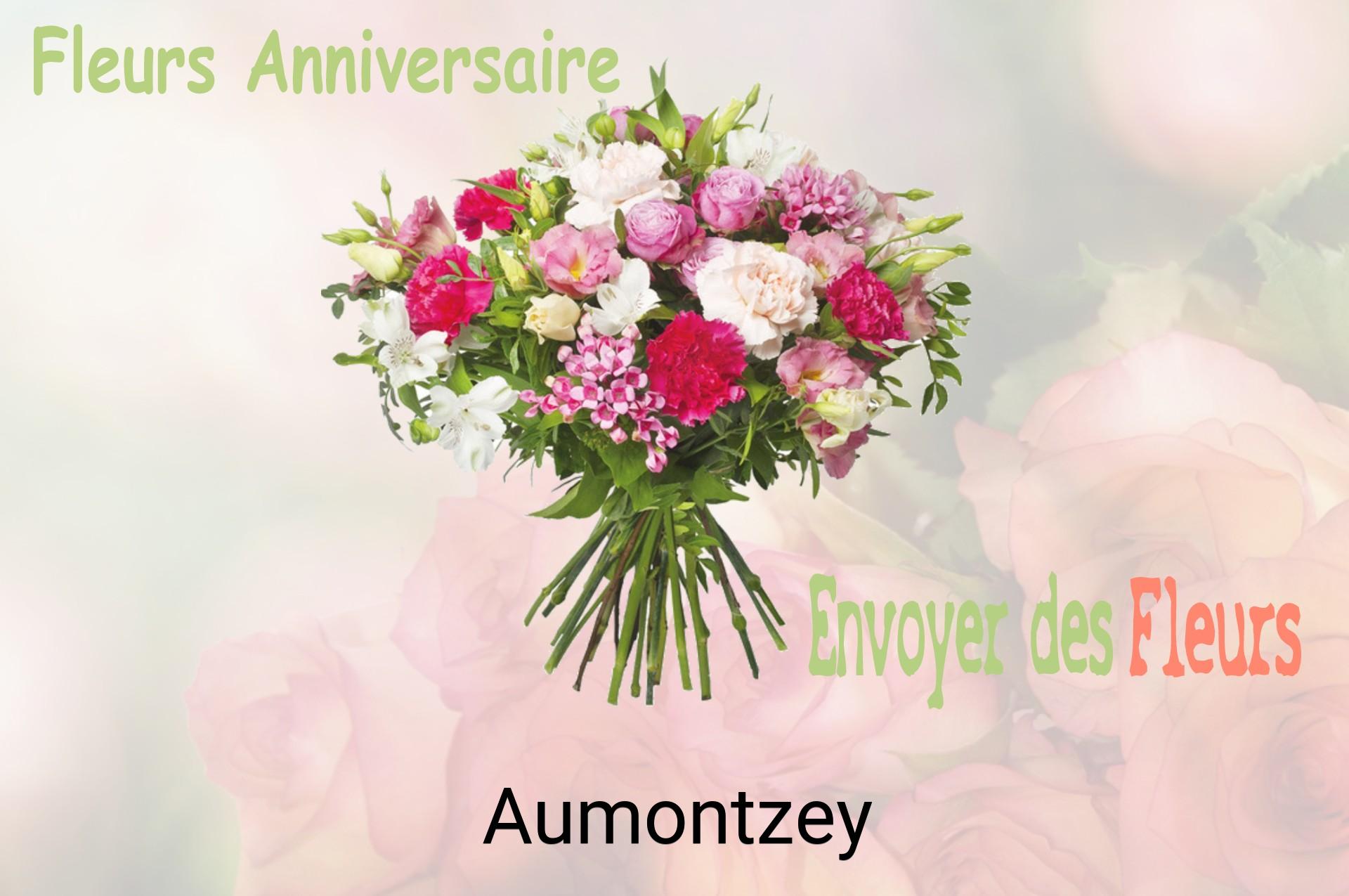 Bouquet de fleurs d’anniversaire livré à Aumontzey